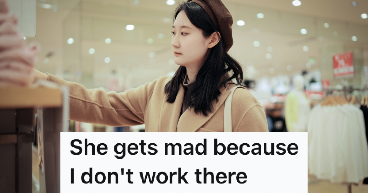 woman browsing in store