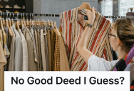 Shopper Offered To Help A Woman Find Leggings In Her Size, But The Stranger Got Upset When She Realized She Didn’t Work There