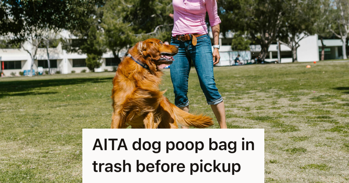 woman playing with her golden retriever outside