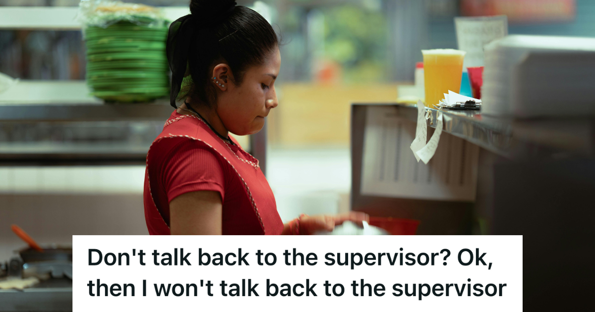 woman working in a fast food restaurant