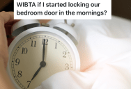 Her Husband Won’t Stop Waking Her Up In The Morning, So She’s Taking Drastic Measures To Get Her Rest