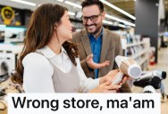 A Couple Approached This Customer For Help, But They Didn’t Work There