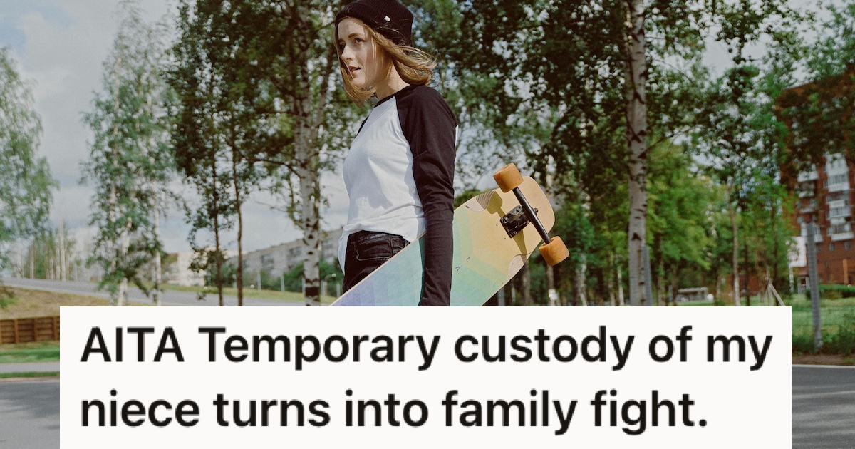 Aunt Took Custody Of Her Niece When Her Sister In Law Was Battling Life, But Guardianship Of The Girl Was A Challenge Because Of Meddling Family A teenage girl with a skateboard