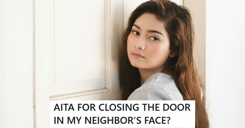 Woman at the door