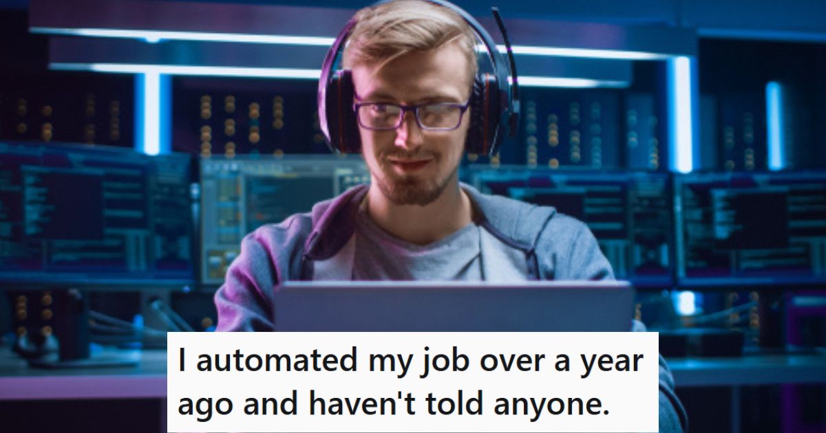 Guy on a computer