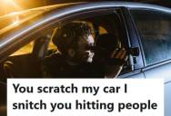 Neighbor Watches Teen Scratch His Car Repeatedly, So When She Hits Another Vehicle Twice On Camera, He Holds Onto The Footage And Waits For The Owner To Find Out