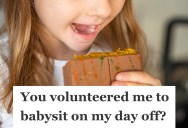 Daughter Finally Got A Day Off, But Her Mom Volunteered Her For A Babysitting Job. So She Fed The Kids All Her Mom’s Expensive Cheese And Chocolate.