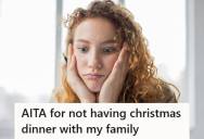 Woman Tried To Spend Her First Christmas With Her Partner While Including Both Divorced Parents, But Last-Minute Cancellations And Hurt Feelings Left Her Wondering If She Ruined The Holiday