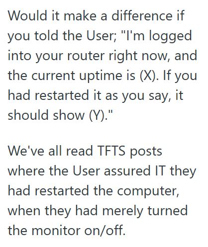 The Most Difficult Part Of Tech Support Is Getting The End Users To Do ...