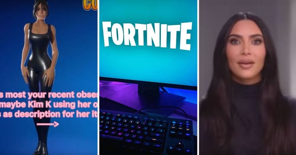 Kim Kardashian in Fortnite