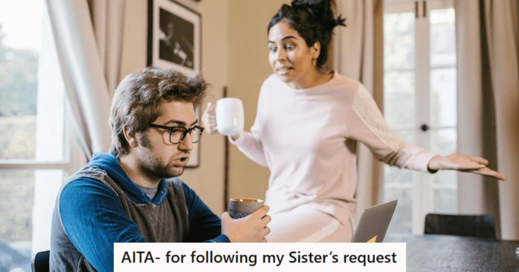 Man and woman arguing in their house