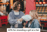 Annoying Girlfriend Kept Making Fun Of His Boyfriend For Being Scared Of Going On Rides In An Amusement Park, So He Silently Walked Away And Left Her Stranded