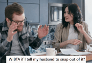 Husband Refused To Help Around The House Even After He Found Out That His Wife Is Ill, So She’s Tired And Sick But Still Has To Take Care Of Everything