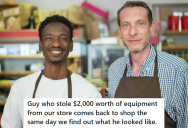 Innocent Employee Couldn’t Read Faces, And Ended Up Catering To The Same Thief That Stole From His Store Few Hours Earlier