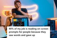 Tech Support Employee Noticed A Pattern When Most Of His Clients Called, And It Was The Fact That They Don’t Read What’s In Front Of Them