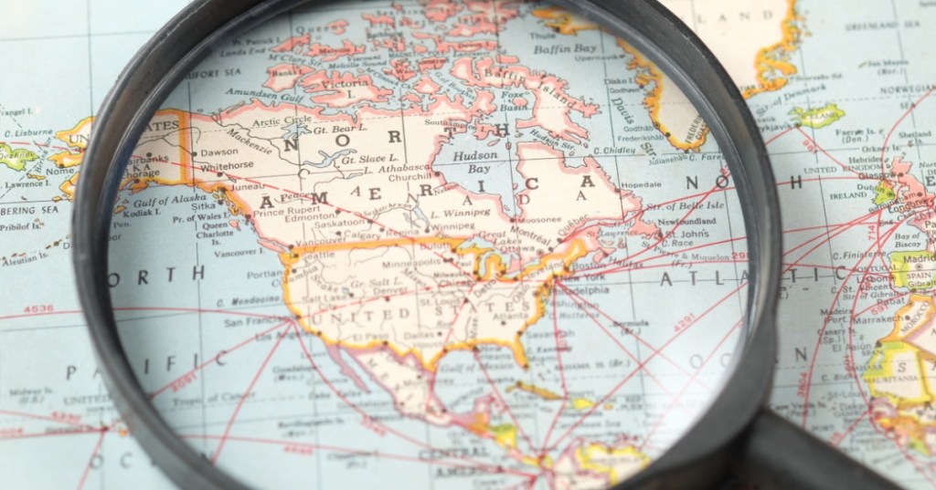 North American Map