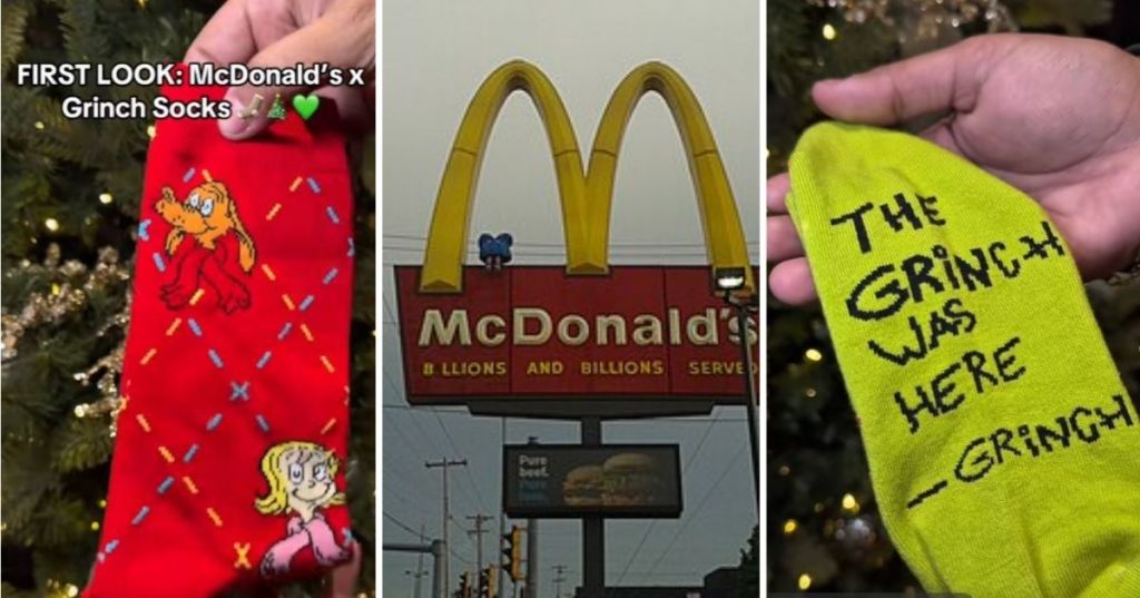 McDonald's Christmas Socks
