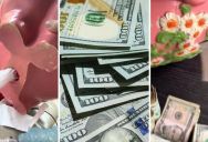 ‘I paid $10.99 for this piggy bank, and oh my gosh!’ – She Bought A Piggy Bank At Goodwill And Found It Filled With Old Plastic Bags… And Thousands Of Dollars