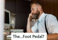 Tech Support Worker Tried To Help A New User, But Then The Customer Confused The Computer Mouse For A Foot Pedal