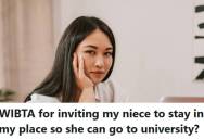 Aunt Wants To Offer Niece A Free Place To Live So She Can Attend University, But She’s Worried Her Brother Will Say She’s Interfering With His Parenting