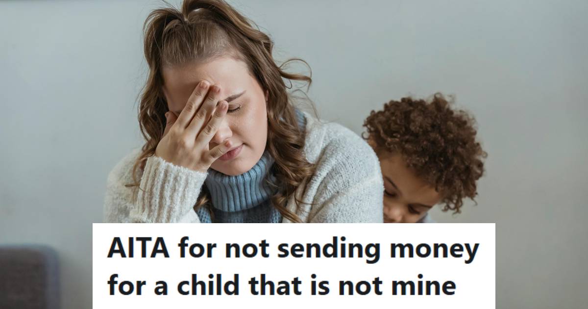 Woman sitting on the couch stressed over her baby daddy