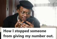 Phone User Kept Receiving Calls For A Stranger Who Was Intentionally Giving Out His Phone Number, So He Sent A Message That Finally Made The Calls Stop Completely