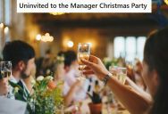 New Manager Was Invited And Then Disinvited To The Manager’s Christmas Party Because She Was Too New