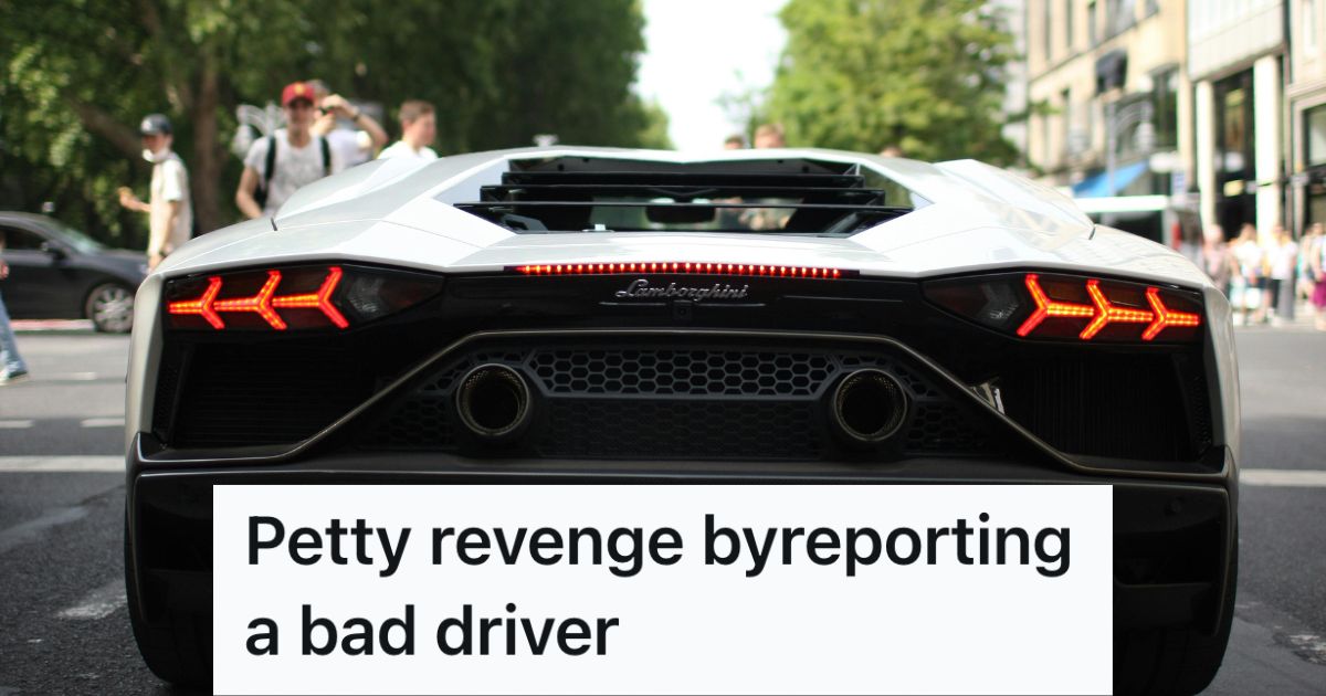 Expensive car in the city