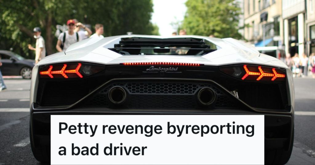 Expensive car in the city