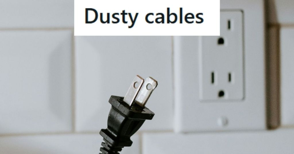 Power cable unplugged