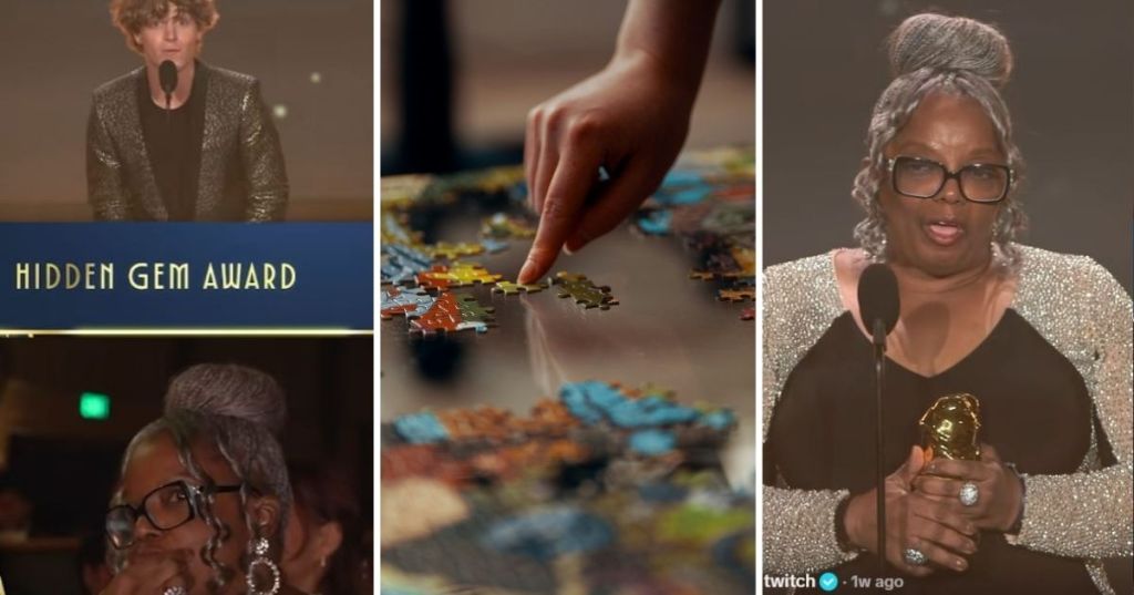 I just love puzzles award