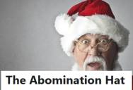 Father Refused To Buy A Flashy, Singing Santa Hat At The Store, So His Kids Gifted It To Him On Christmas And Made Him Wear It For Years