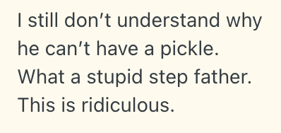 Screenshot 2025 12 02 at 12.07.36 PM Man Paid For A Family Meal And Wanted His Nephew To Have A Pickle, But He Got Blamed For Undermining Parenting In Front Of Everyone