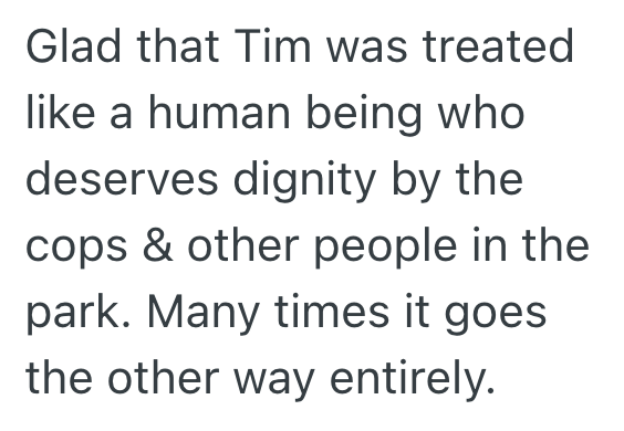 Screenshot 2025 12 03 at 3.26.45 PM Entitled Woman Calls The Police About A Homeless Man In the Park, But The Police Officer Knows The Guy And Refuses To Make Him Leave
