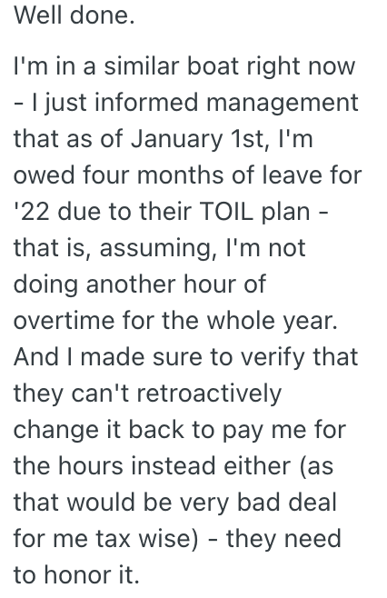 Screenshot 2025 12 04 at 1.10.33 PM Managers Threatened To Cut An Employees Overtime Hours, So They Meticulously Kept Track Of Their Labor And Got The Policy Reversed