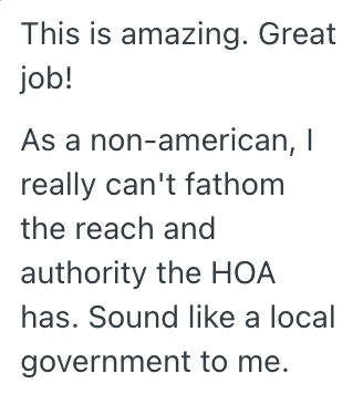 Screenshot 2025 12 04 at 1.13.51 PM A Homeowners HOA Gave Them A Hard Time About Their Property, So They Read The Neighborhoods Bylaws, Threatened A Lawsuit, And Were Eventually Left Alone