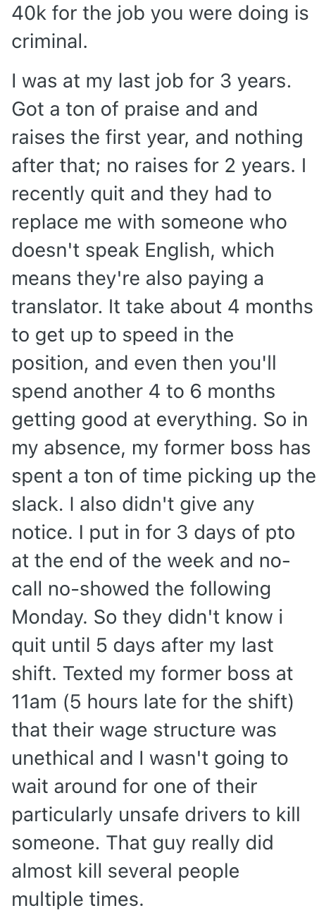 Screenshot 2025 12 04 at 1.27.49 PM General Contractor Employee Wasnt Given The Raise He Was Promised, So He Went Out And Found A New Job That Pays Him Double What He Was Making