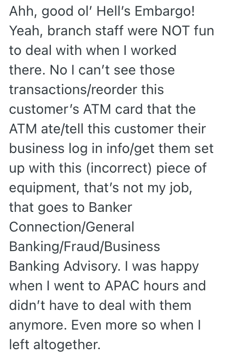 Screenshot 2025 12 04 at 1.29.23 PM A Security Guard Got Yelled At By A Bank Manager For Speaking To Customers, So He Only Used Sign Language From That Point On