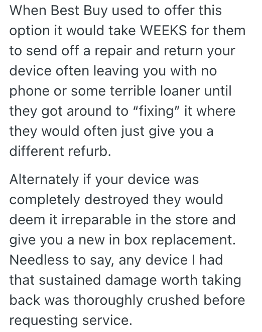 Screenshot 2025 12 04 at 1.52.53 PM A Customer Who Damaged Their Phone And Waited To Report It Until After A Vacation Was Told It Couldnt Be Fixed By Their Phone Company, So They Came Up With A Clever Way To Get Them To See Things Their Way And Fix The Phone