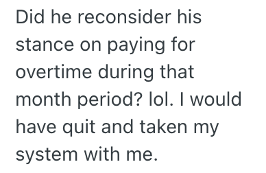 Screenshot 2025 12 04 at 1.57.01 PM Boss Refused To Pay Employee For Working Overtime, So They Turned Off Their Phone For A Whole Weekend To Let Things Go Down The Tubes At Work