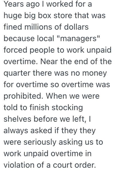 Screenshot 2025 12 04 at 4.44.50 PM A Bank Employee Got Grief From A Manager About Including Morning Security Checks On Their Timesheet, So They Stopped Helping Her Out With Them