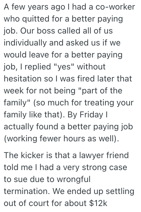 Screenshot 2025 12 07 at 10.06.23 AM Company Turned Down An Employees Request For A Raise And Offered Them As Job As A Contractor Instead, But They Said No And Found A Job That Paid Them More Money