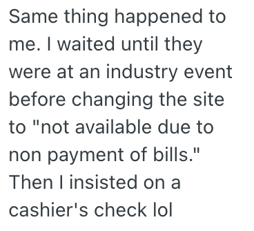 Screenshot 2025 12 07 at 10.18.52 AM A Contractor Didnt Get Fully Paid By A Client, So They Did As They Asked And Only Gave Them 33% Of Their Website