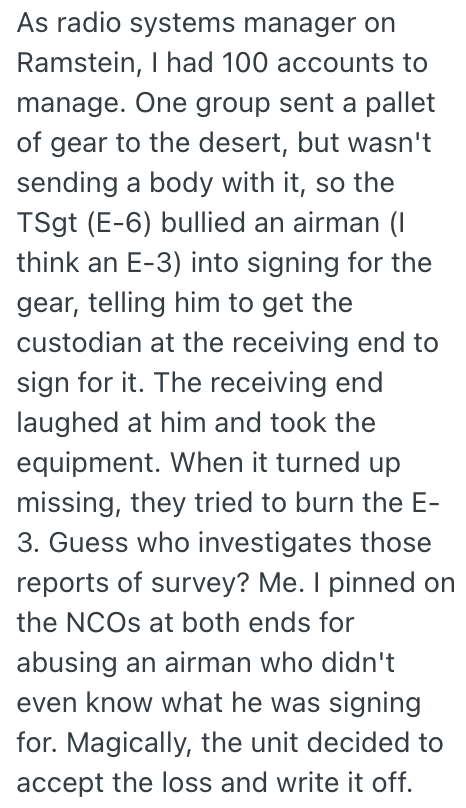 Screenshot 2025 12 07 at 10.25.18 AM Army Officer Didnt Have Contractors To Rely On For A Project, So They Pushed Back On Orders From A Major And Turned Out To Be Right In The End
