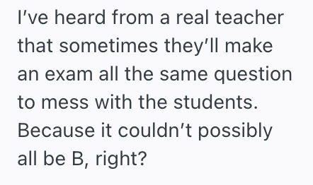 Screenshot 2025 12 07 at 10.40.25 PM Man Took A 120 Question Multiple Choice Test But Almost All Answers Were The Same, So He Realized His Professor Likely Used ChatGPT