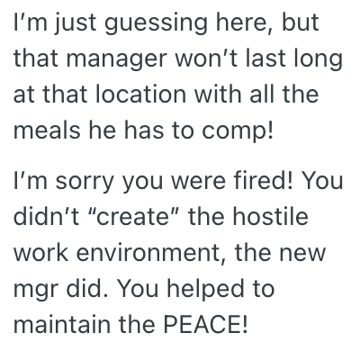 Screenshot 2025 12 07 at 9.58.28 AM A Restaurant Servers New Manager Gave Them A Hard Time, So They Did What He Wanted, But Ended Up Getting Fired While On Vacation