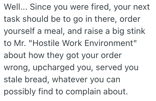 Screenshot 2025 12 07 at 9.59.01 AM A Restaurant Servers New Manager Gave Them A Hard Time, So They Did What He Wanted, But Ended Up Getting Fired While On Vacation