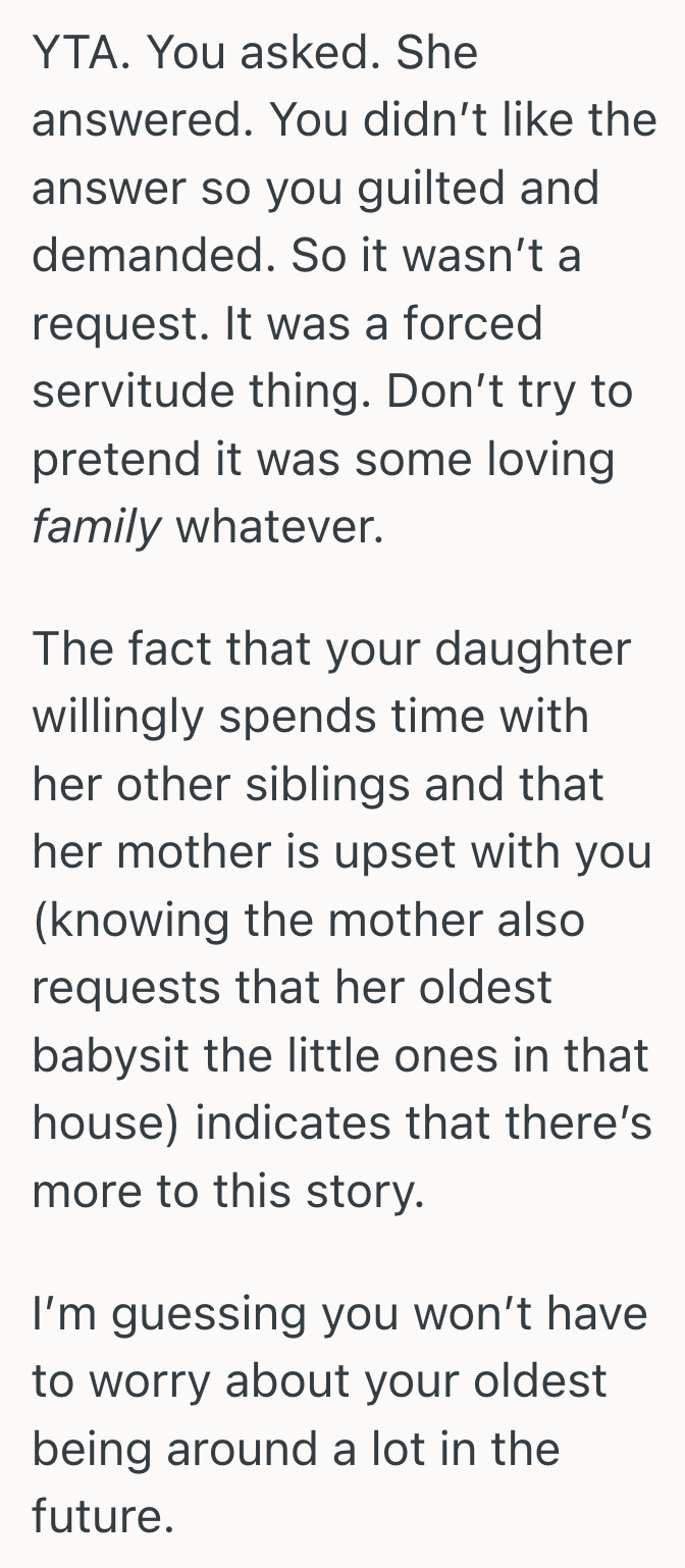 Screenshot 2025 12 08 at 12.21.09 PM Father Expected His Teen Daughter To Babysit On Demand, So She Refused And Exposed How Little She Feels Part Of His New Family
