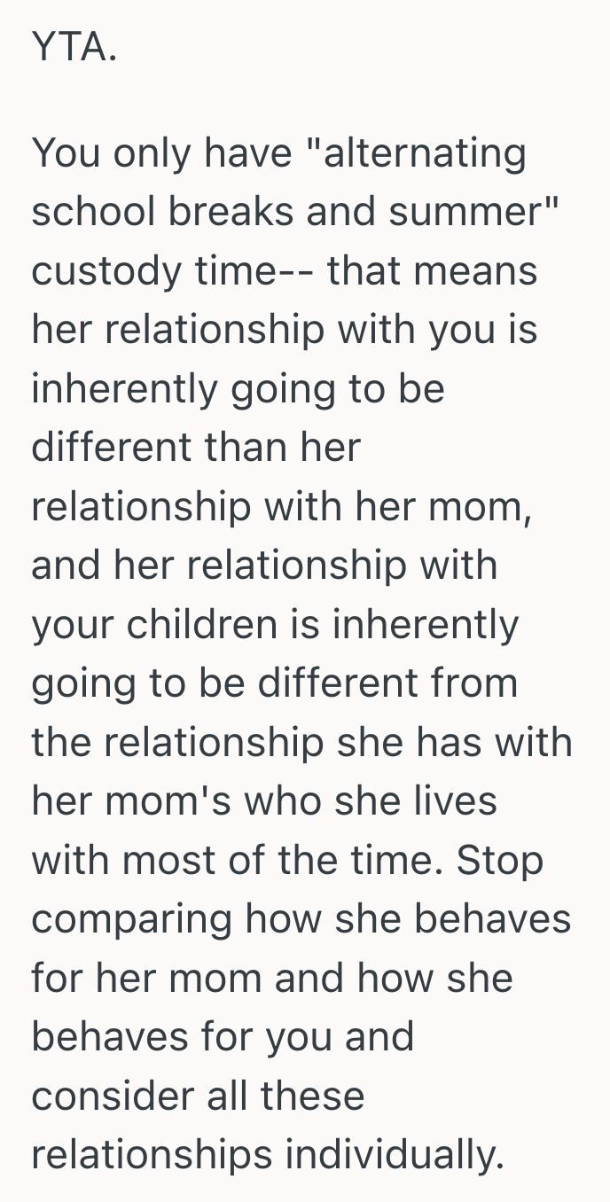 Screenshot 2025 12 08 at 12.21.42 PM Father Expected His Teen Daughter To Babysit On Demand, So She Refused And Exposed How Little She Feels Part Of His New Family