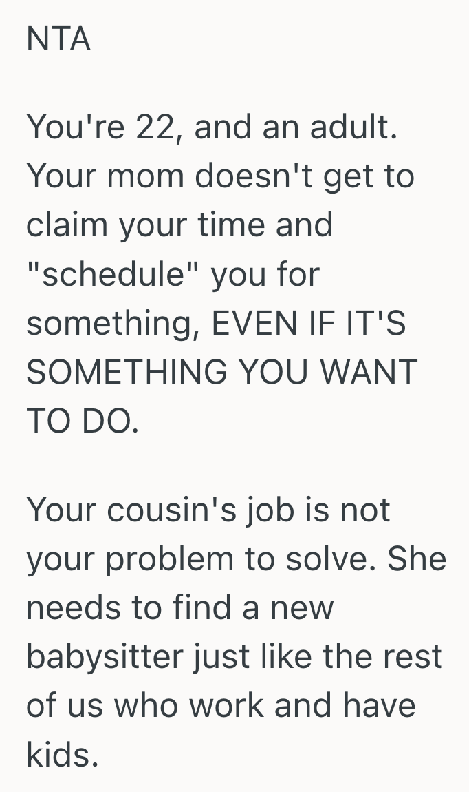 Screenshot 2025 12 09 at 1.53.47 PM Womans Family Tried To Force A Babysitting Job On Her Birthday Weekend, So She Said No And Exposed Their Manipulative Tactics